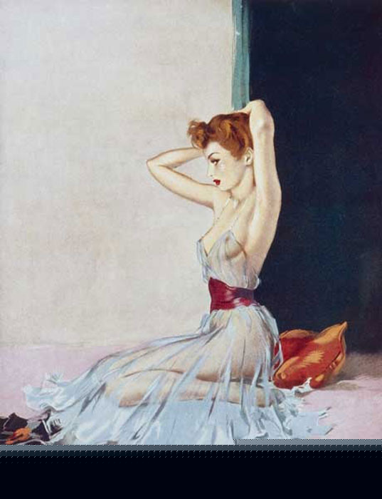 David Wright oil painting